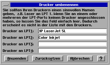 Rename Printers